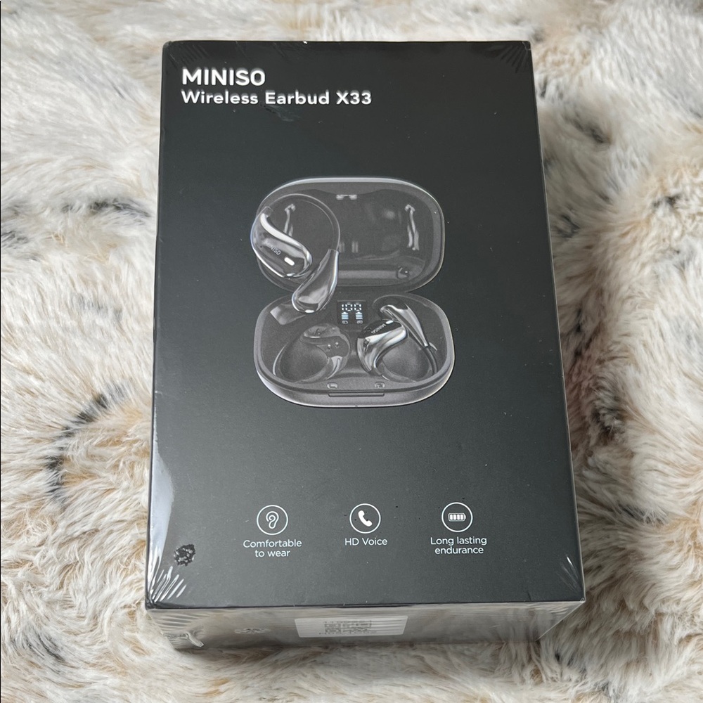 MINISO Wireless Earbud X33 - Black